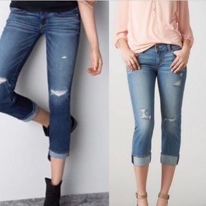 American Eagle cropped jeans